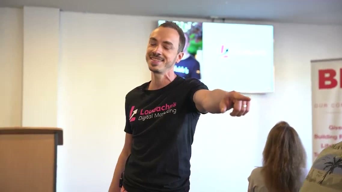 The SEO Song, live at a BNI chapter meeting in Adelaide (click to play)