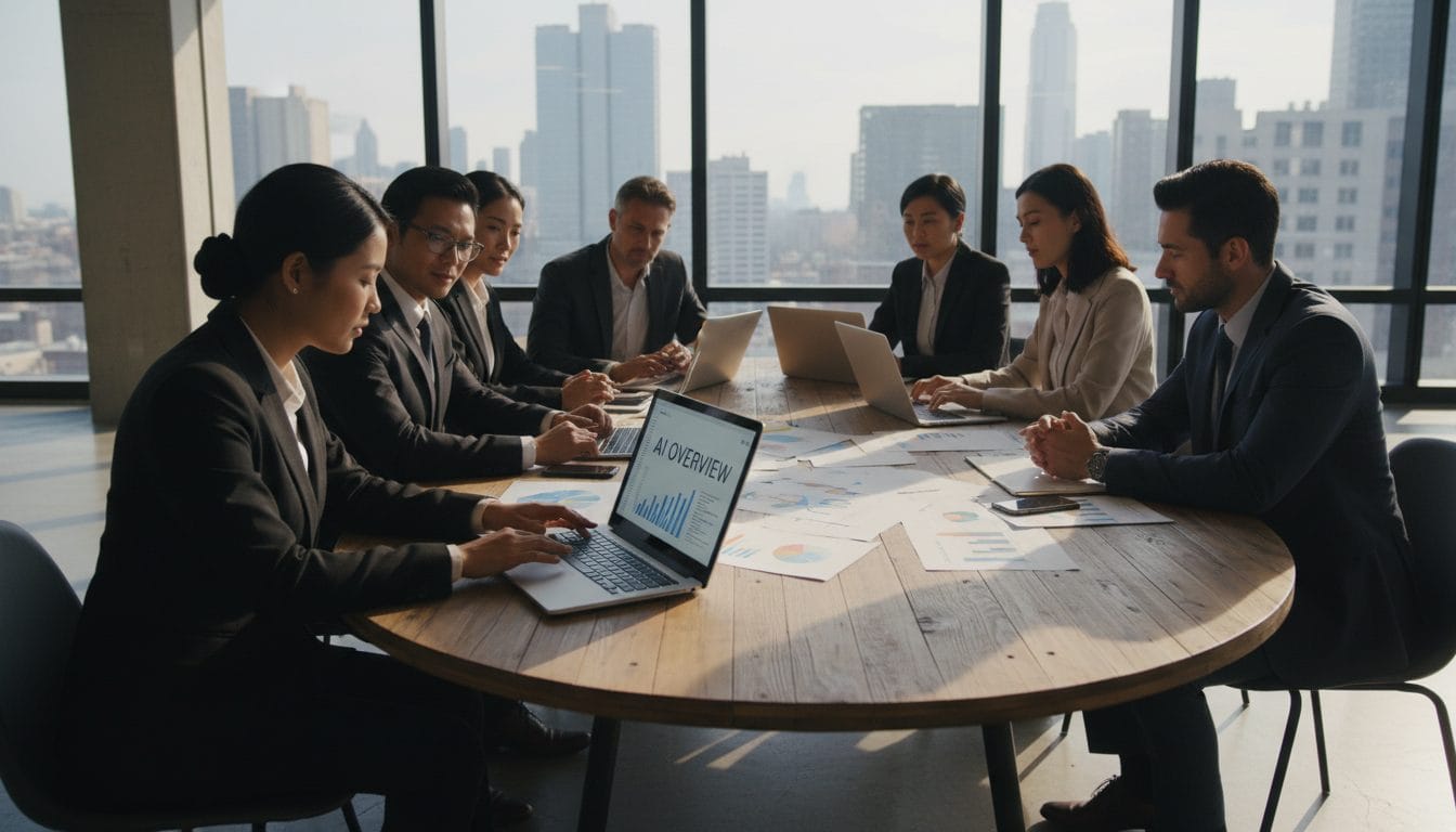 Google AI Overviews business