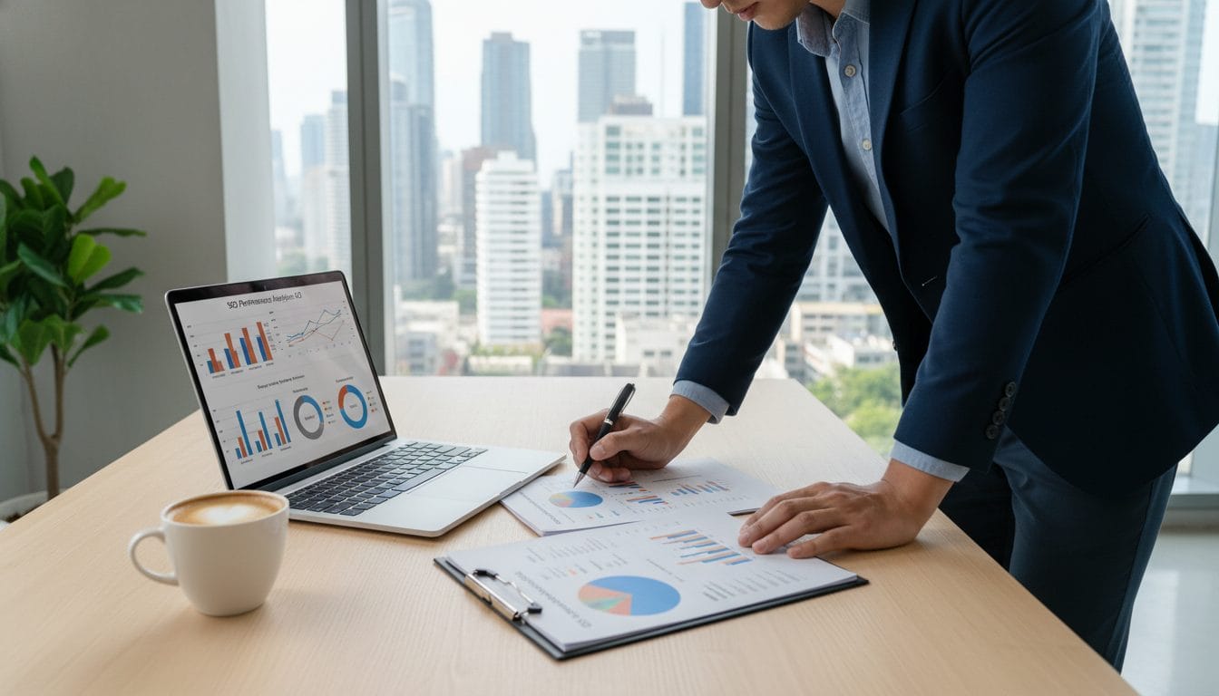 SEO report from agency